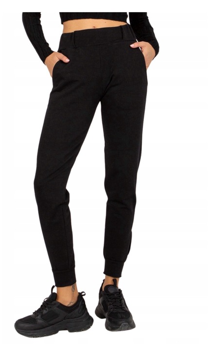 Pantaloni Oh Bella, Bumbac, Negru``, Negru
