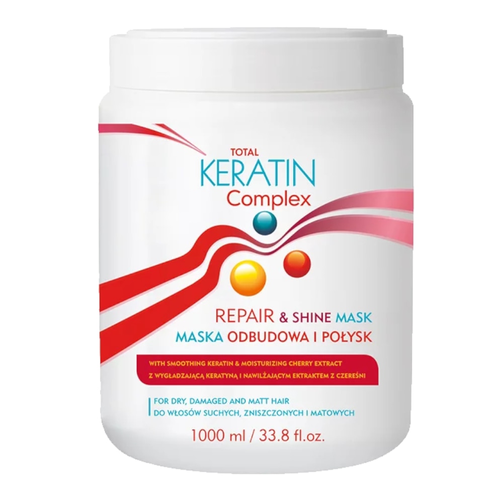 Total Keratin Complex Complete Repair & Shine Mask за суха, увредена и ...
