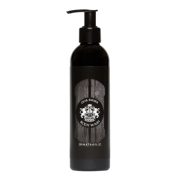 Gel de dus, Dear Barber, 250 ml, Negru