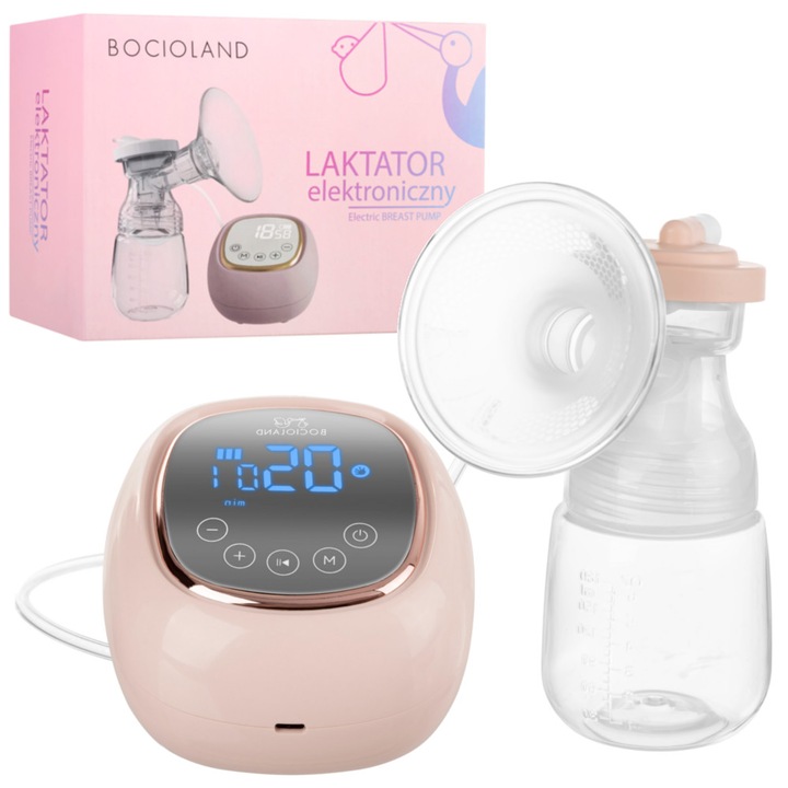 Vezeték nélküli elektronikus mellszívó, Bocioland, Transparent