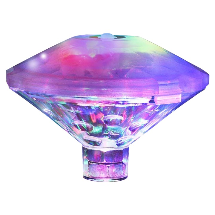 Lumini LED pentru piscina, Policarbonat, Multicolor