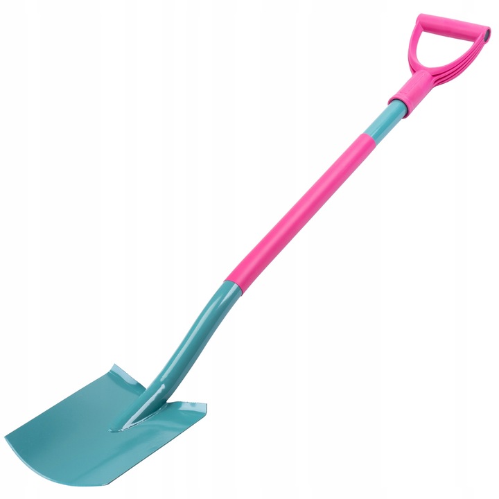Lopata, Kadax, Metal, 116 cm, Roz/Albastru