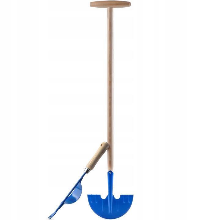 Комплект от 2 инструмента за копаене, Кадакс, Метал, 5 см, Син