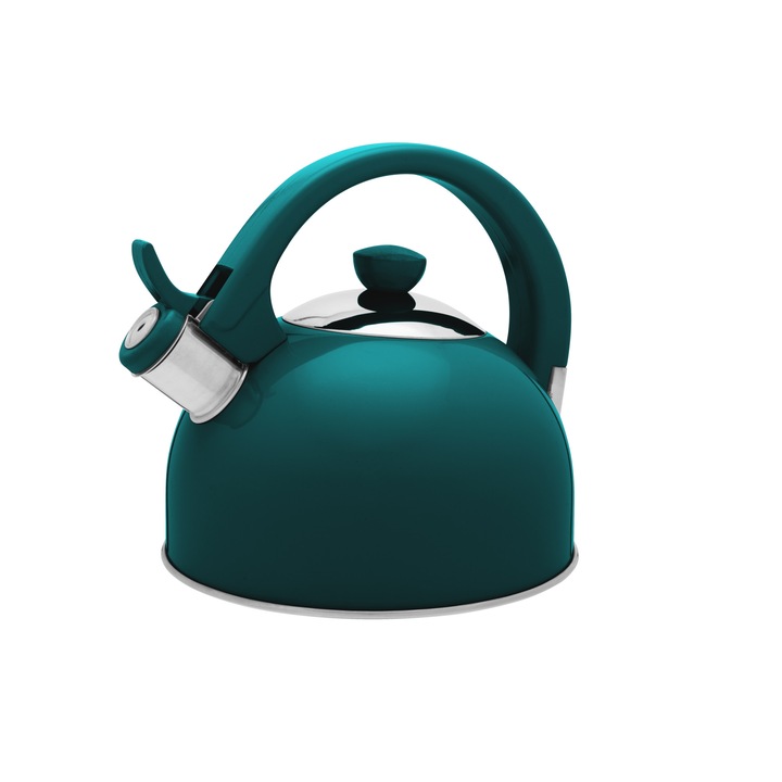 Indukciós vízforraló, Kadax, Inox, 1,7 l, Zöld