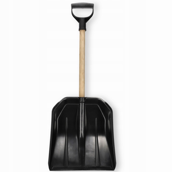 Lopata pentru zapada, KADAX, 60 x 30 cm, negru/bej