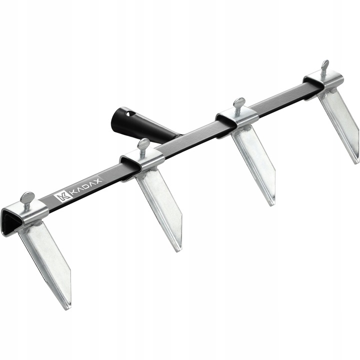 Barázdajelölő, Kadax, 50 cm, 4 penge, Acél, Fekete/Ezüst