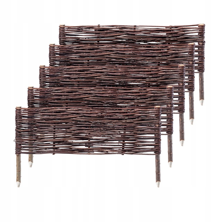 Set 5 gardulete impletite, Kadax, Rachita, 60 x 20 cm, Maro