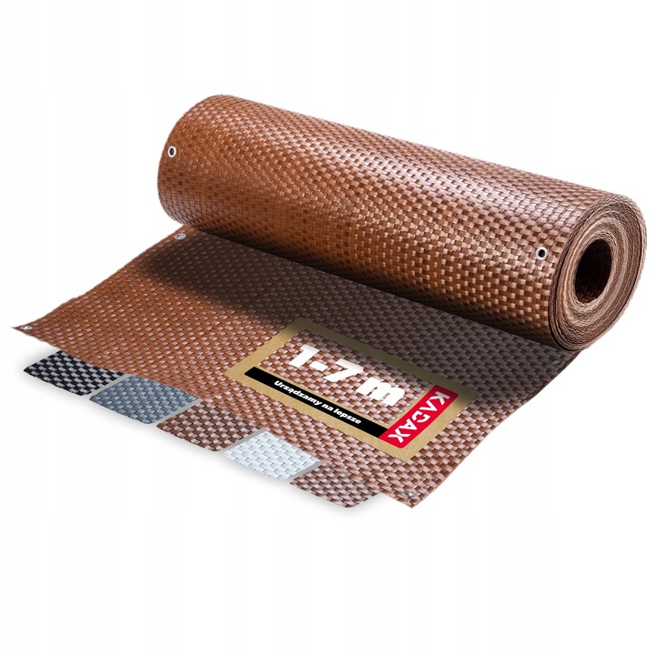 Plasa pentru balcon/gard, Tehnoratan, 0.9x1 m, Maro