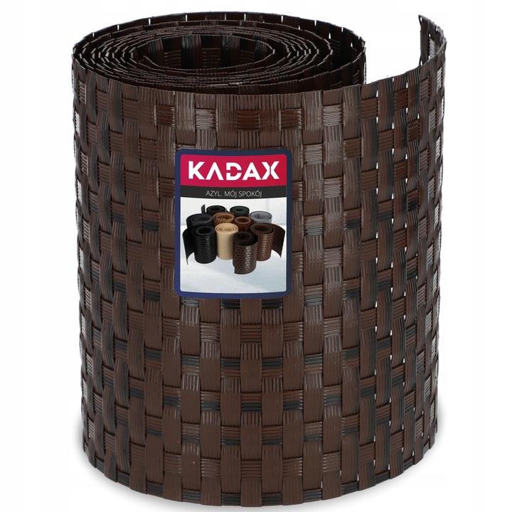 Banda pentru gard, Tehnoratan, 255x19 cm, Maro