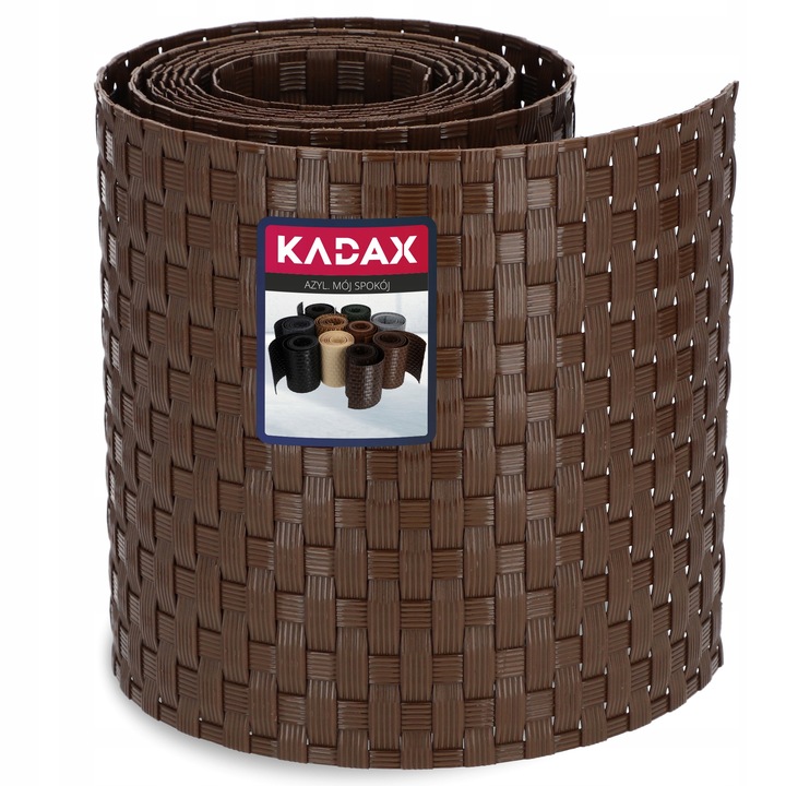 Banda pentru gard, Tehnoratan, 255x19 cm, Maro