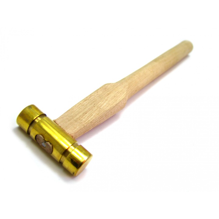 Ciocan Bijutier Miniatura Cap din Alama