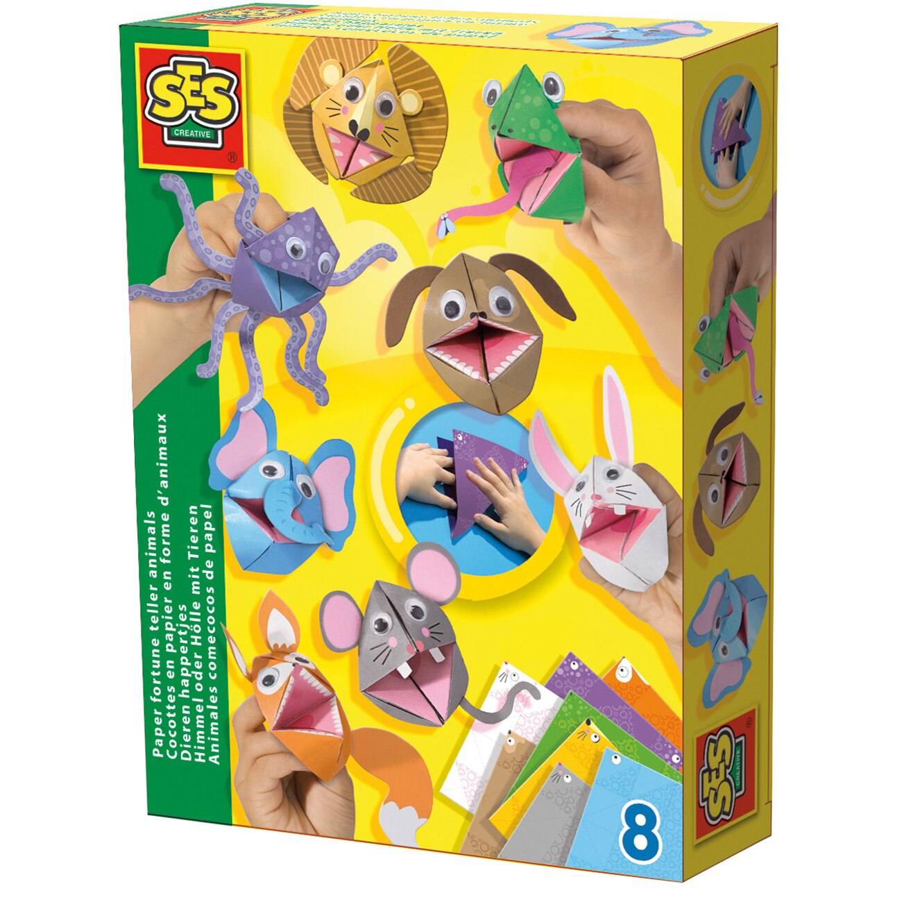 Set origami SES Junior, Animale vorbitoare