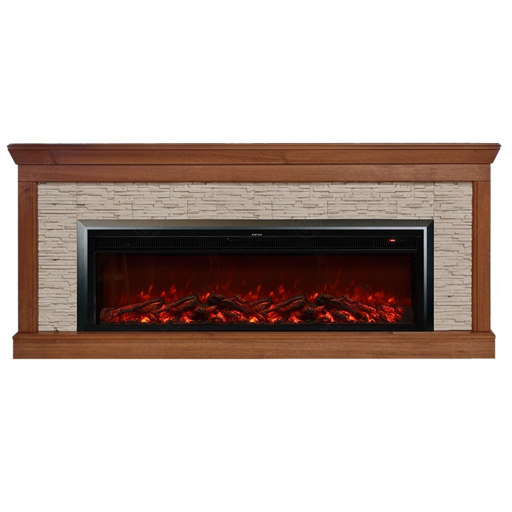 Semineu electric, Masomi, Stone 50 & Tasmania-50' 1600 W, Nuc deschis, 175*96*30 cm