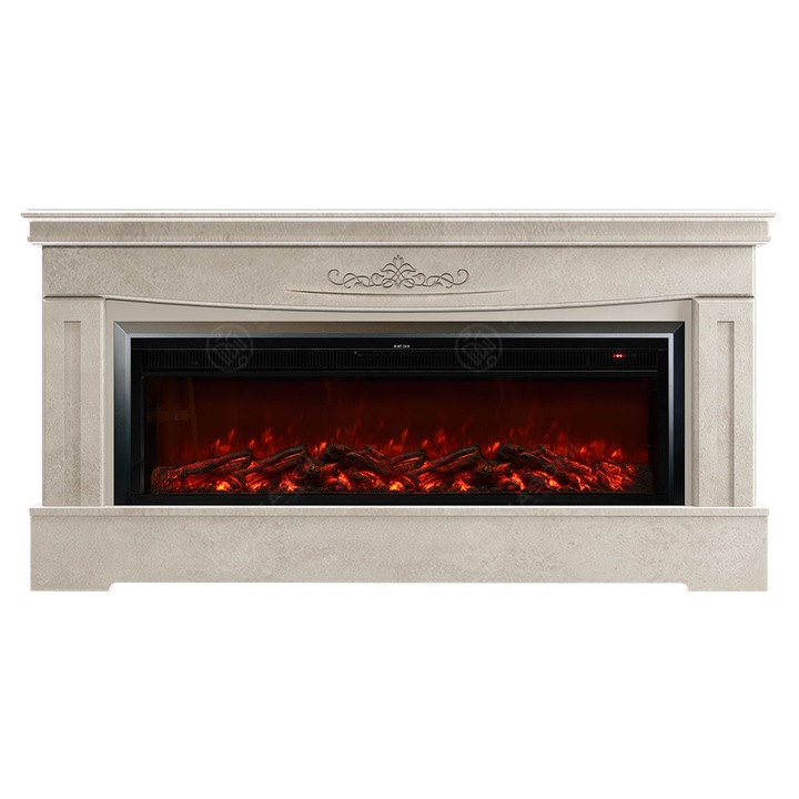 Semineu electric, Masomi, Sweet 50 & Tasmania-50' 1600 W, Beton bej, 165*88*30 cm