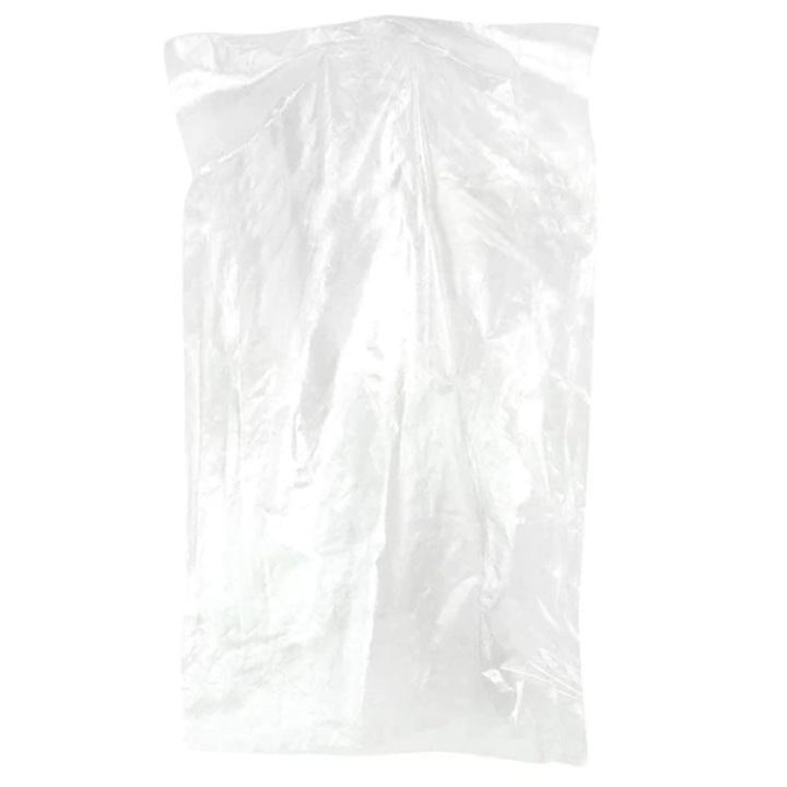 Husa imbracaminte, 100 Bucati, 3 Dimensiuni, Transparent