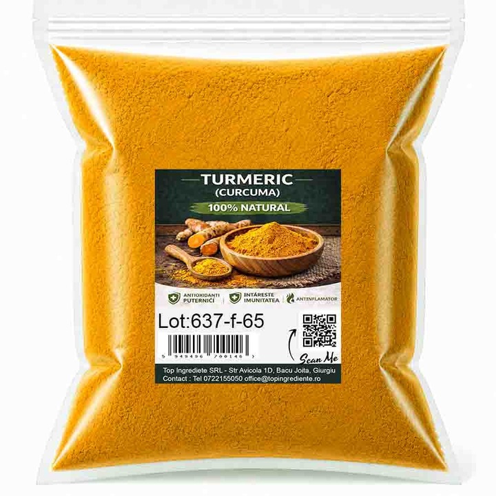 Turmeric Pulbere, Curcuma 250g