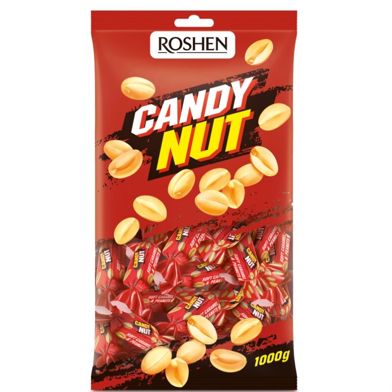 Minibatoane Roshen Candy Nut Caramel, Roshen 1 kg eMAG.ro