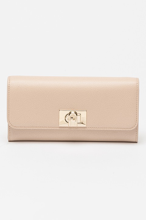 Furla, Кожен клъч 1927 с презрамка тип верижка, Бежов