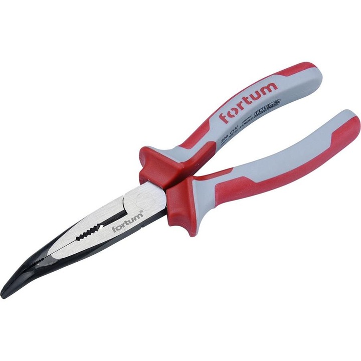 Fortum telefon fogó hajlított 200 mm