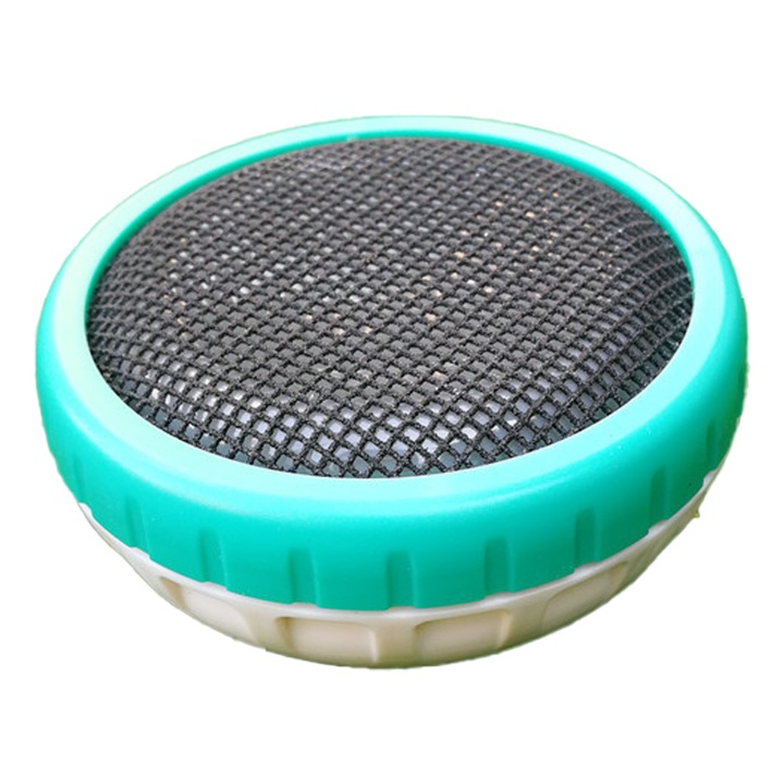 Pila pentru calcaie AMRINUGL, ABS, design ergonomic, verde, 7.7x4cm