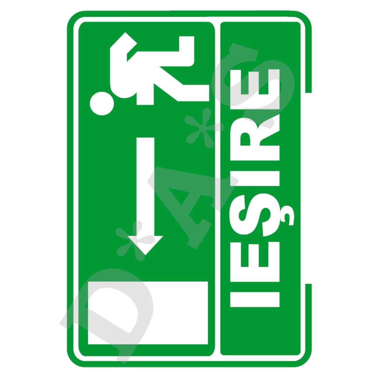 Set de 4 indicatoare A5 - iesire