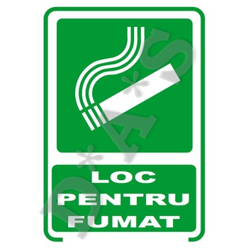 Set de 4 indicatoare A5 - loc pentru fumat Set de 4 indicatoare A5 - loc pentru fumat