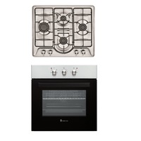 pachet cuptor incorporabil studio casa roma caro electric 65 l grill clasa a inox  plita incorporabila studio casa roma caro gaz 4 arzatoare aprindere electrica inox imagen 45_0_
0
