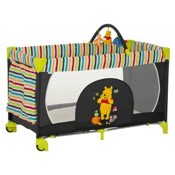 Patut voiaj Hauck Dream'n Play Go Pooh Tidy Time, Multicolor Patut voiaj Hauck Dream'n Play Go Pooh Tidy Time, Multicolor