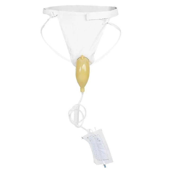 Urinator barbati 1 buc, Urinator portabil, Ajutor incontinenta, Material plastic medical, Fara scurgeri