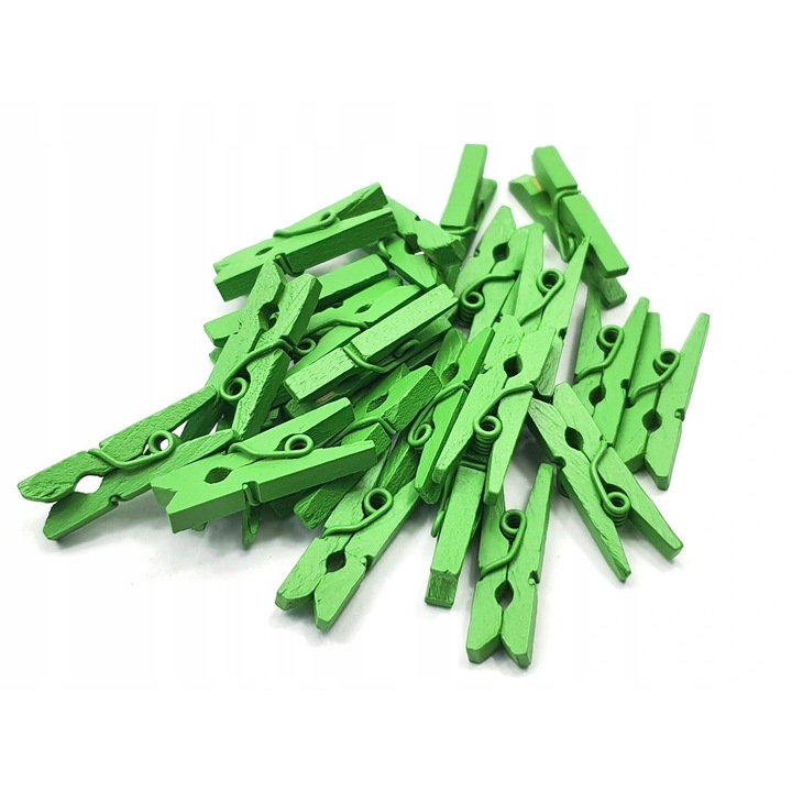 Set 24 carlige, Lemn, Verde