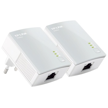 Kit Adaptor Powerline TP-LINK TL-PA4010, Ethernet 500Mbps, Ultra compact Kit Adaptor Powerline TP-LINK TL-PA4010, Ethernet 500Mbps, Ultra compact