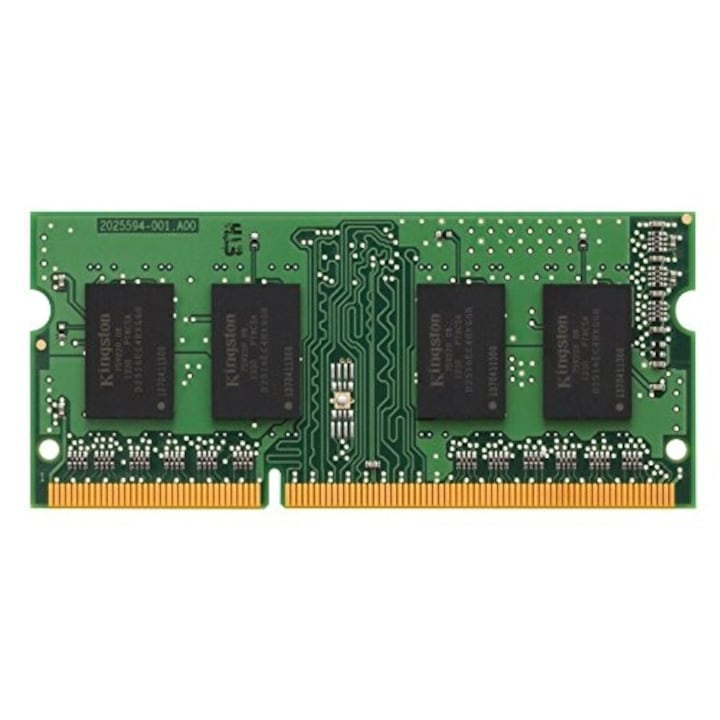 Памет за лаптоп Kingston 4GB, DDR3, 1600MHz, SODIMM