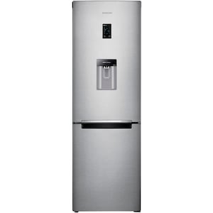 Combina frigorifica Samsung RB31FDRNDSA, 338 l, Clasa F, Full No Frost, H 185 cm, Dispenser apa, Argintiu