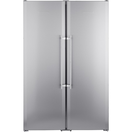 Side by side Liebherr Confort SBSESF7212, 651 l, Clasa A+, No Frost, VarioSpace, H 185.2 cm, Inox