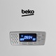 Combina frigorifica Beko DBK 386 WDR+, 325 l, Clasa A+, Dispenser apa, H 201 cm, Alb