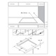Samsung C61R2AAST / BOL beépíthető főzőlap, Vitrokerámia, Touch, LED, Gyerekzár, Rozsdamentes váz, Fekete üveg