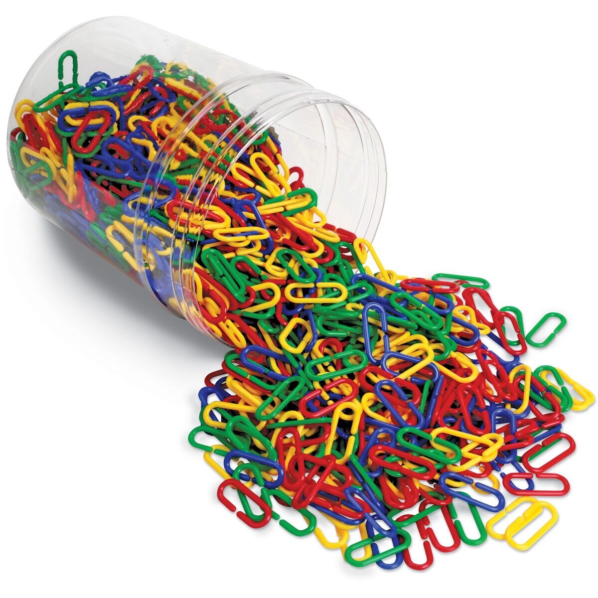 Linknlearn - verigi 4 culori set 500 Learning Resources