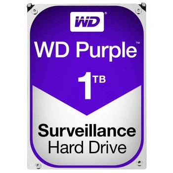 HDD WD Purple 1TB, 5400rpm, 64MB cache, SATA III