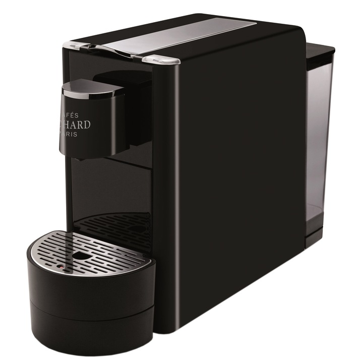 Espressor Cafes Richard Ventura, 1000 W, 19 bar, 1 l, Capsule, Negru
