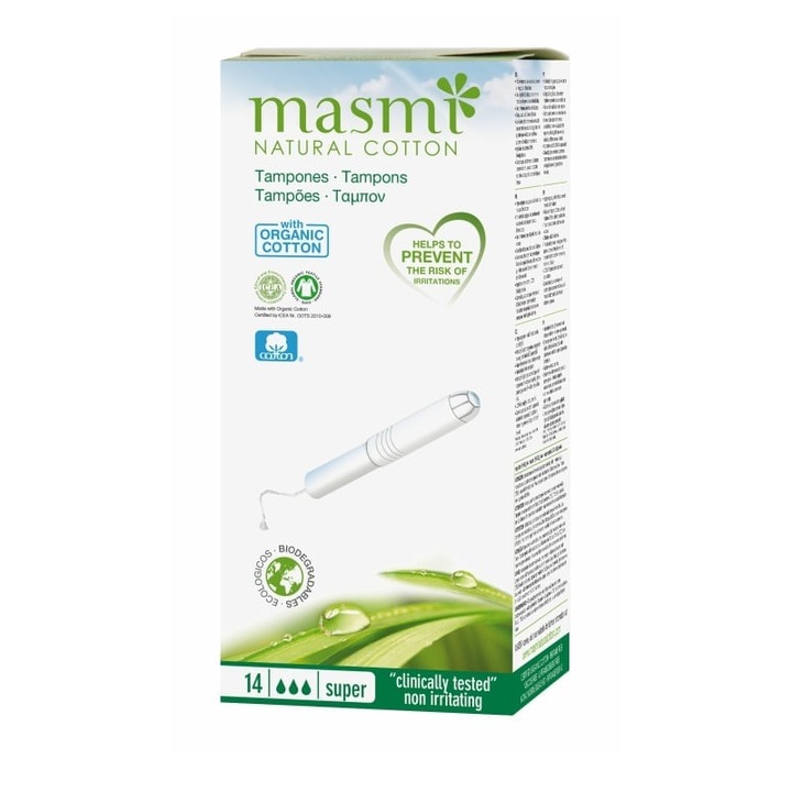 Tampoane, Masmi, Bumbac, 14 buc