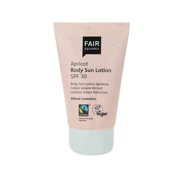 Lotiune de corp Fair Squared cu SPF 30, aroma de piersici, 50ml