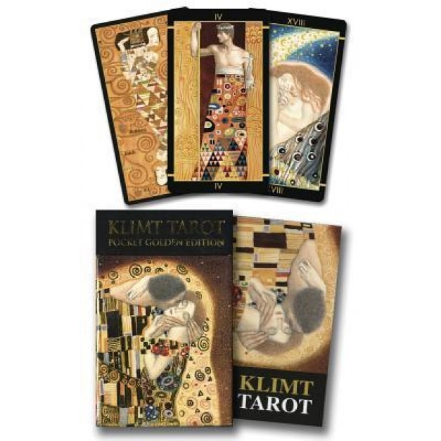 Golden Tarot of Klimt Mini Deck - Atanas A. Atanassov (Author)