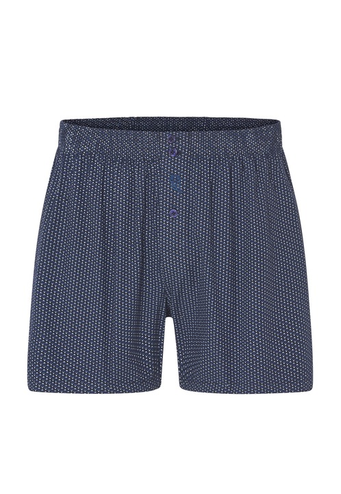 Boxeri pentru barbati, El Buho Nocturno, Bumbac, Bleumarin, Albastru
