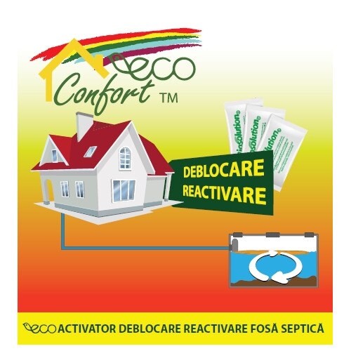 Eco Confort Desfundare si reactivare fose 500gr