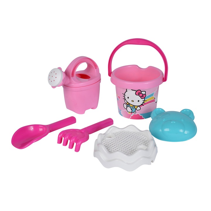 Set 6 jucarii pentru plaja, Androni, Multicolor