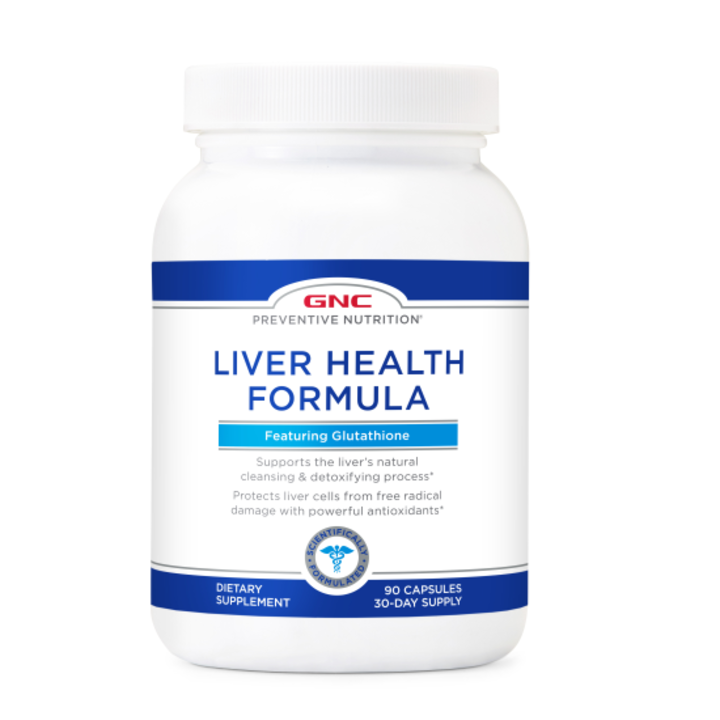GNC Preventive Nutrition Liver Health, Formula Pentru Sanatatea Ficatului, 90 cps