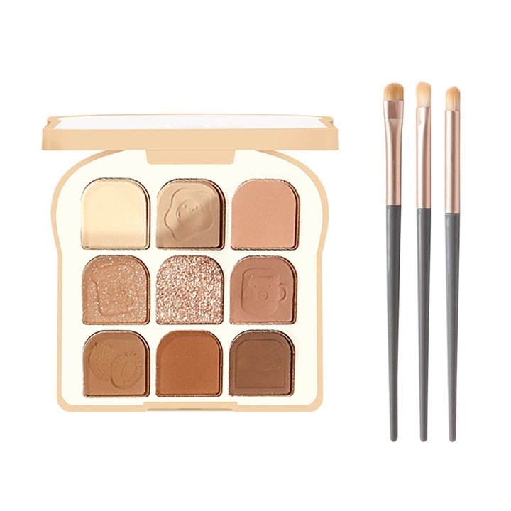 AMRINUGL szemhéjfesték készlet, pigmentált színek, fakulásálló, többszínű