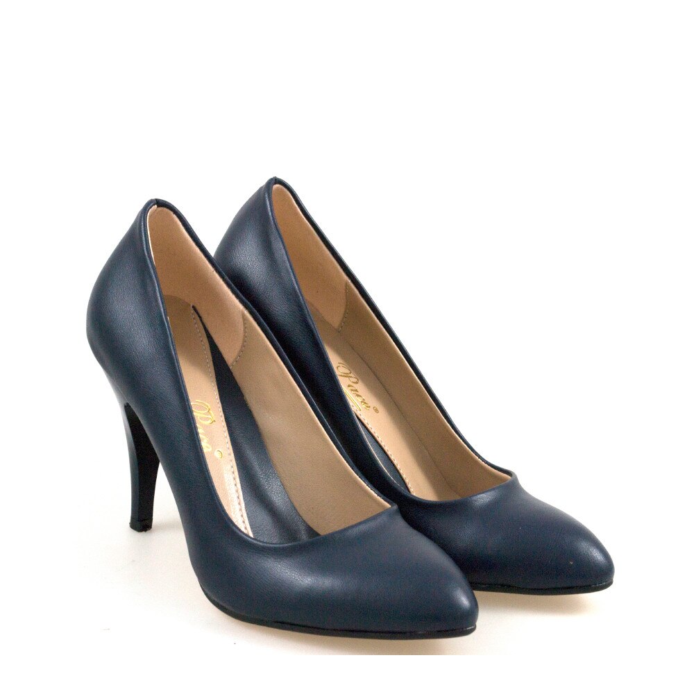 Pantofi dama elegant albastru, marimea 37
