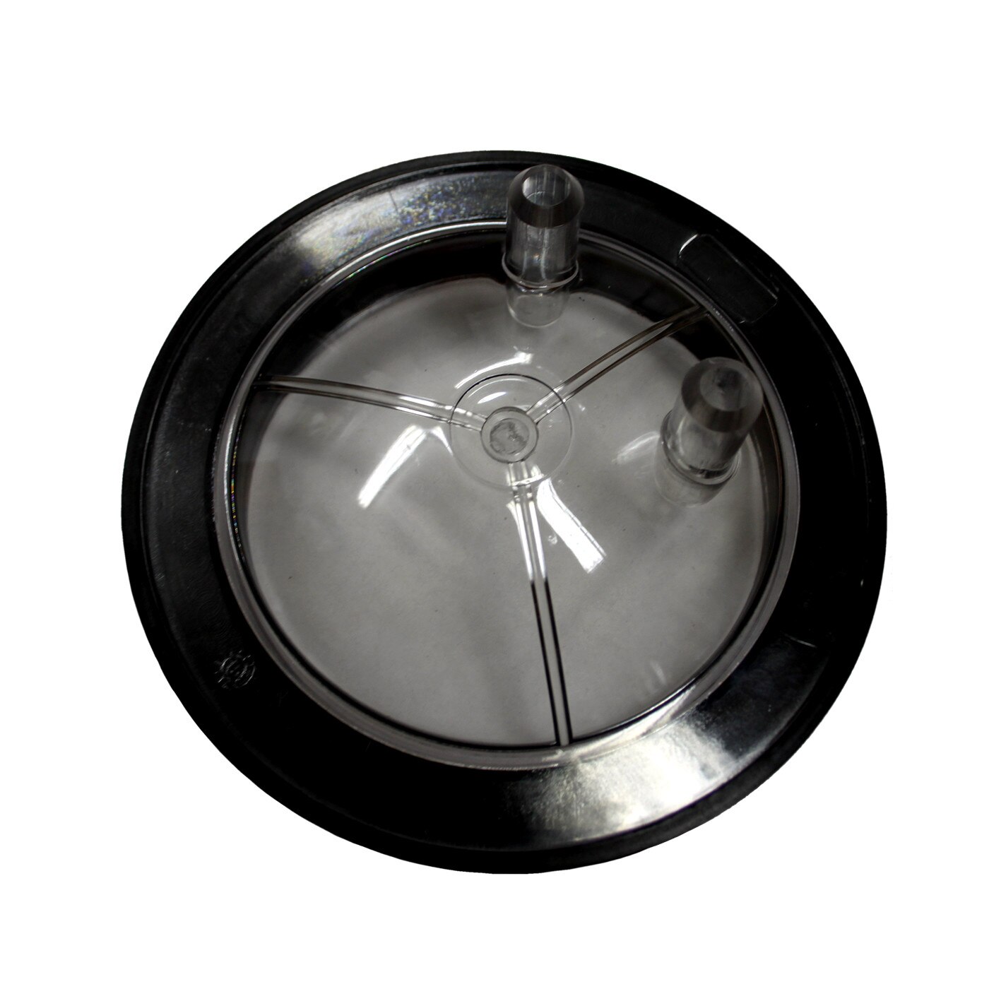 Capac transparent pentru bidon de 30l cu 2 iesiri si garnitura