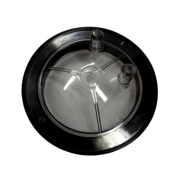 Capac transparent pentru bidon de 30l cu 2 iesiri si garnitura Capac transparent pentru bidon de 30l cu 2 iesiri si garnitura